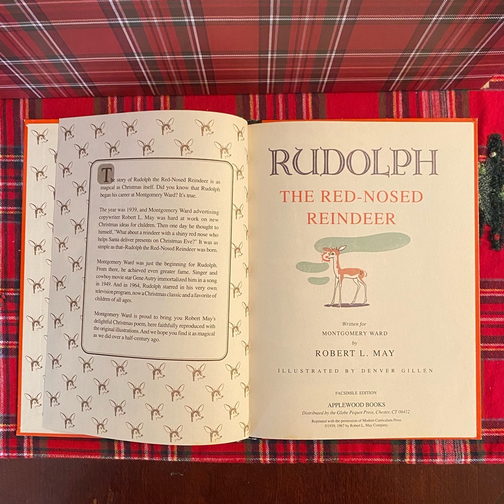 🦌Vintage Rudolph the Red-Nosed Reindeer Book - Picture 4 of 11